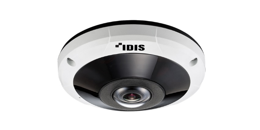 NDAA-Compliant  Vandal-Resistant IR Fisheye Camera